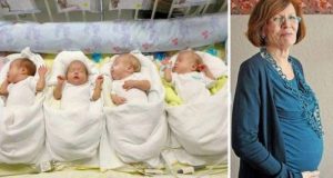 Жена на 65 години родила четиризнаци. Ето как се развил животът на семейството