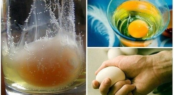 Как с помощта на сурово яйце да премахнете отрицателната енергия?